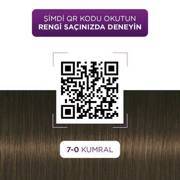 Palette Göz Alıcı Renkler 7-0 Kumral