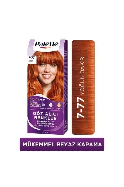 Palette Göz Alıcı Renkler 7-77 Yoğun Bakır