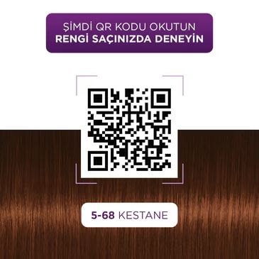 Palette Göz Alıcı Renkler 5-68 Kestane