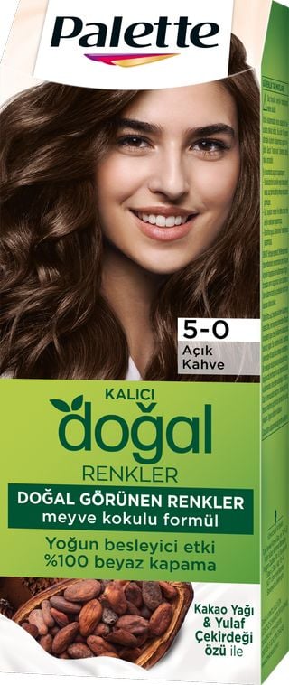 Palette Natural Colors 5-0 Açık Kahve