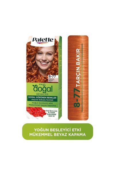 Palette Doğal Renkler 8-77 Tarçın Bakır Saç Boyası